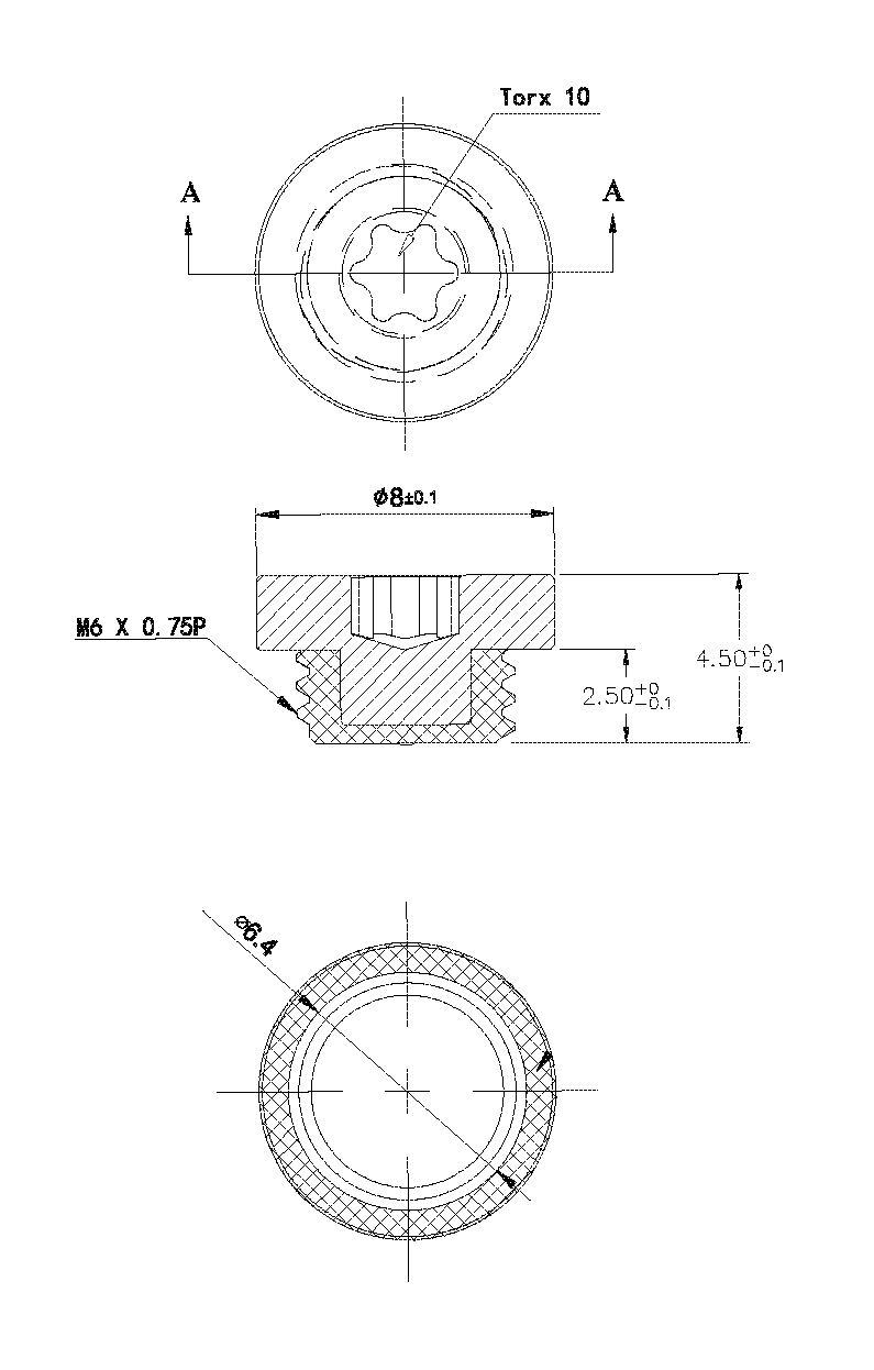 旋鈕|一體化卡塊|旋鈕鋁制|開(kāi)關(guān)|按鍵|PEEK螺絲|PEI螺絲